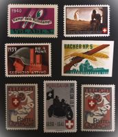 Kleines Lot **postfrische Schweizer Soldatenmarken