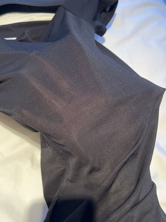 Haut Transparent Asymétrique Marva Fashion - Noir, Sans Manches - Taille 14 (UK) - Neuf Avec étiquettes