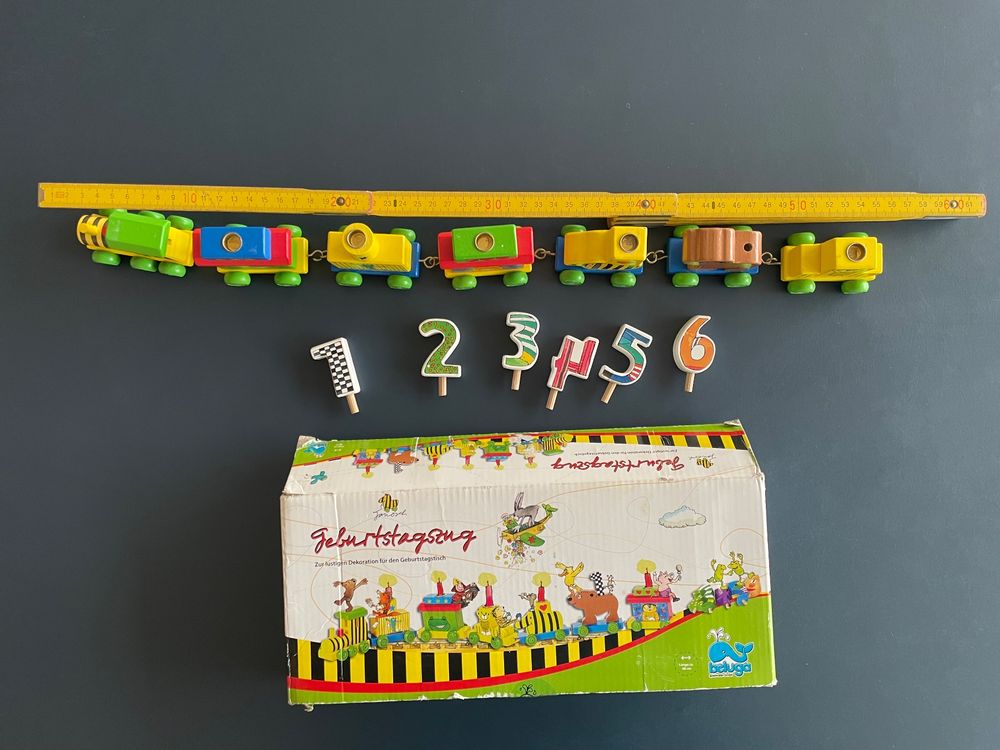 Janosch Tigerente Deko-Geburtstagszug 1-6 Jahre | Kaufen auf Ricardo