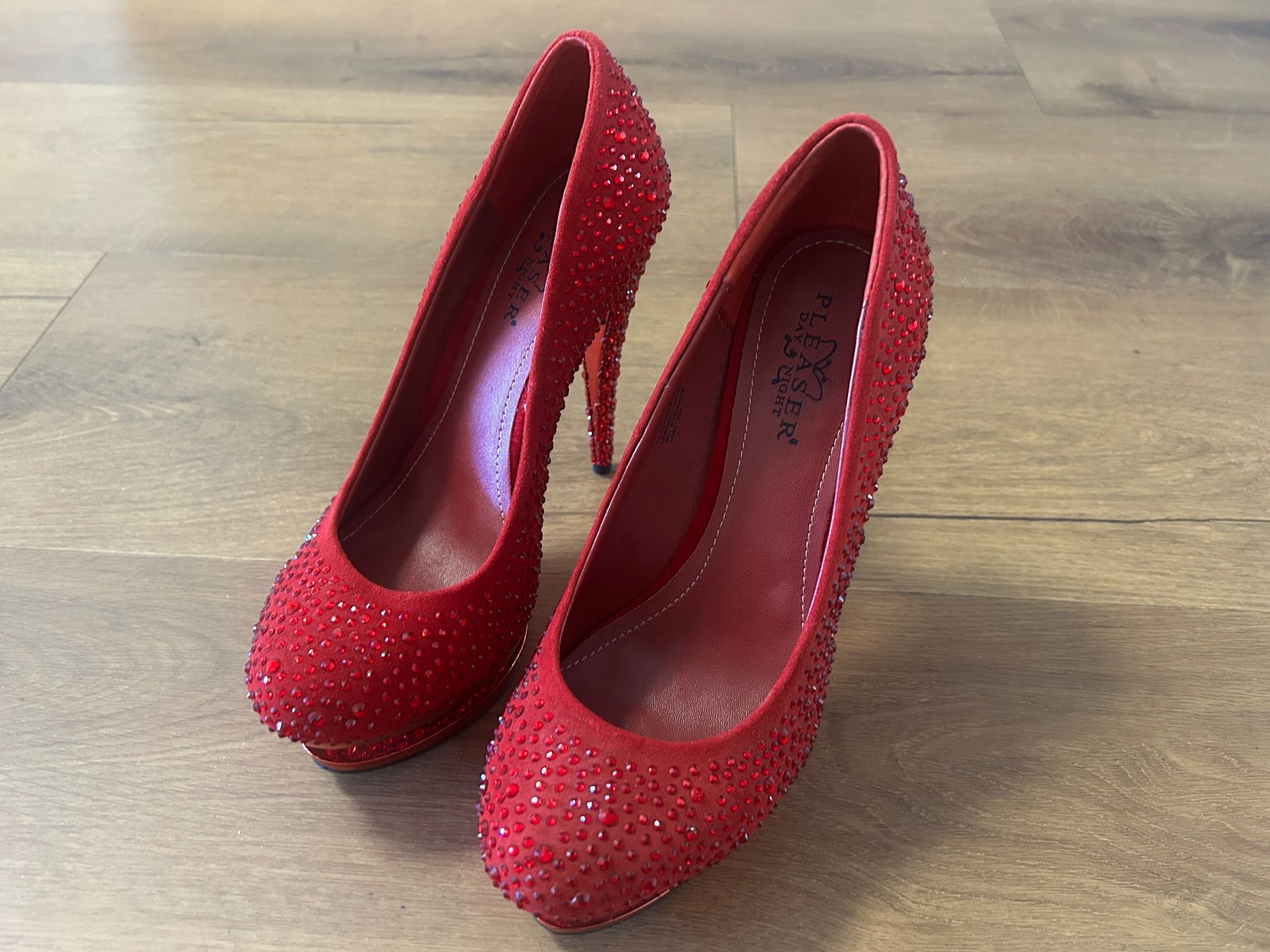 Scarpe da donna: Pleaser LUXUS DOUBLE-PLATFORM PUMPS Rot Gr 39 NEU – Nuovo e nell'imballaggio originale da Regensdorf venduto da Spyke55 3