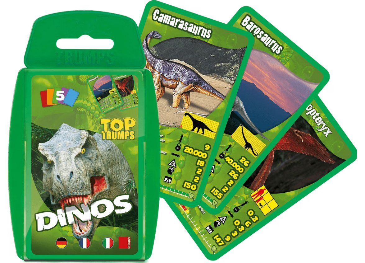 Giochi: Top Trumps Quartett / Dinos – Nuovo e nell'imballaggio originale da Oensingen venduto da Liquidations-Shop
