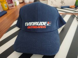 EVINRUDE Outboards Basecap Hut Kappe dunkelblau