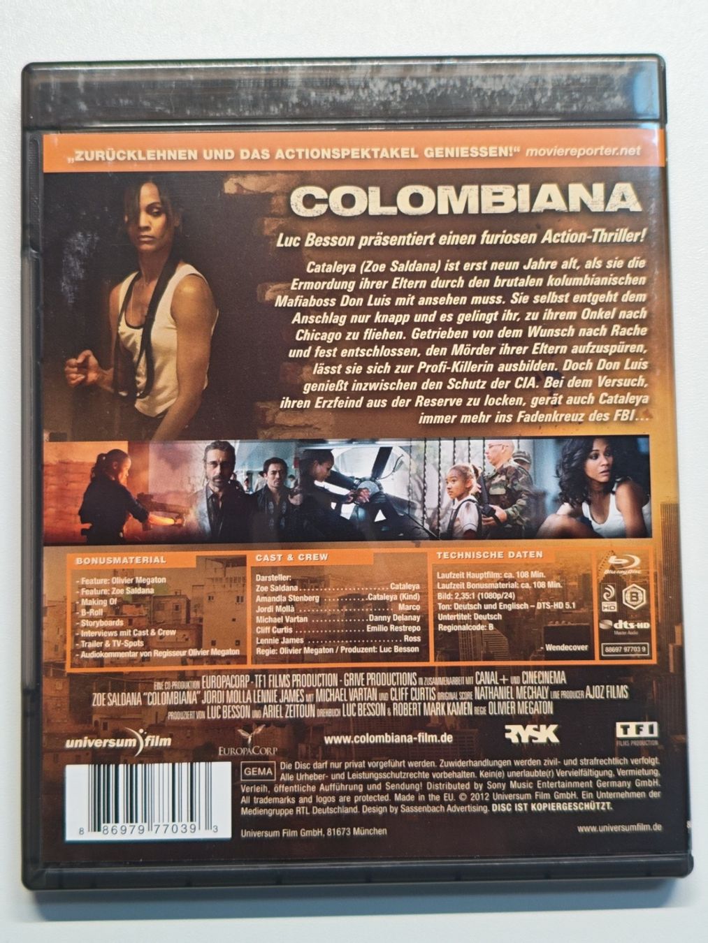 Alle DVDs: Columbiana – Gebraucht aus Liestal von Kratzilla 2
