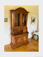 Biedermeier Stilmöbel Sekretär Vitrine SELVA  + Versand