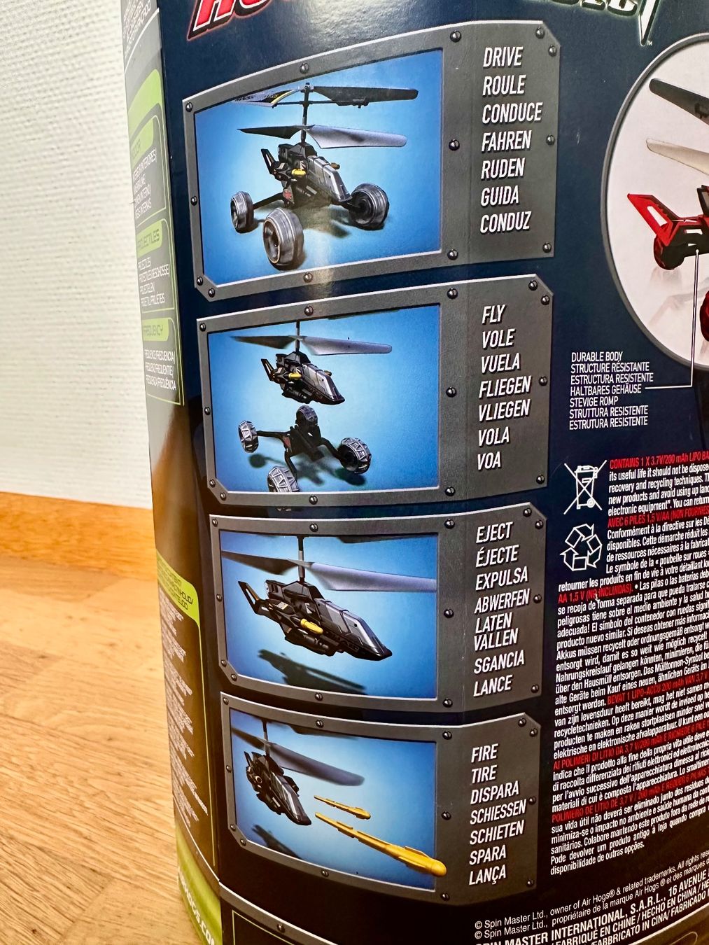 RC Kits de montage: NEU AIR HOGS RC HOVER ASSAULT EJECT FERNGESTEUERT – Neuf avec emballage d'origine à Binningen par Rewind1 6