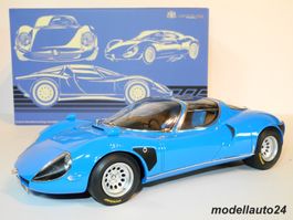 Alfa Romeo 33 Coupè Stradale 1967 blau / Laudoracing 1:18
