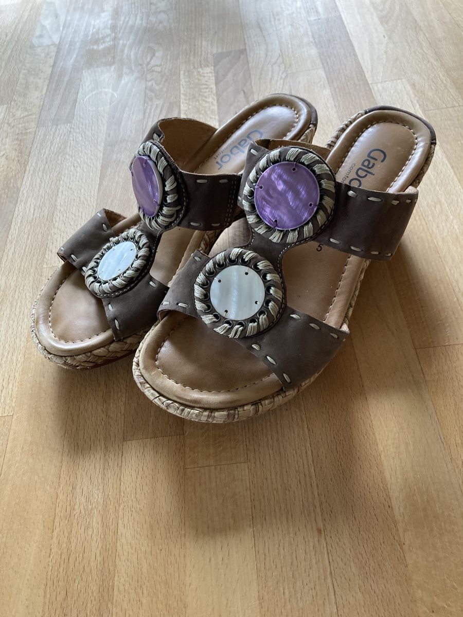 Gabor Scarpe da donna: Gabor Pantoletten 38 – Usato da Schaffhausen venduto da christamawe