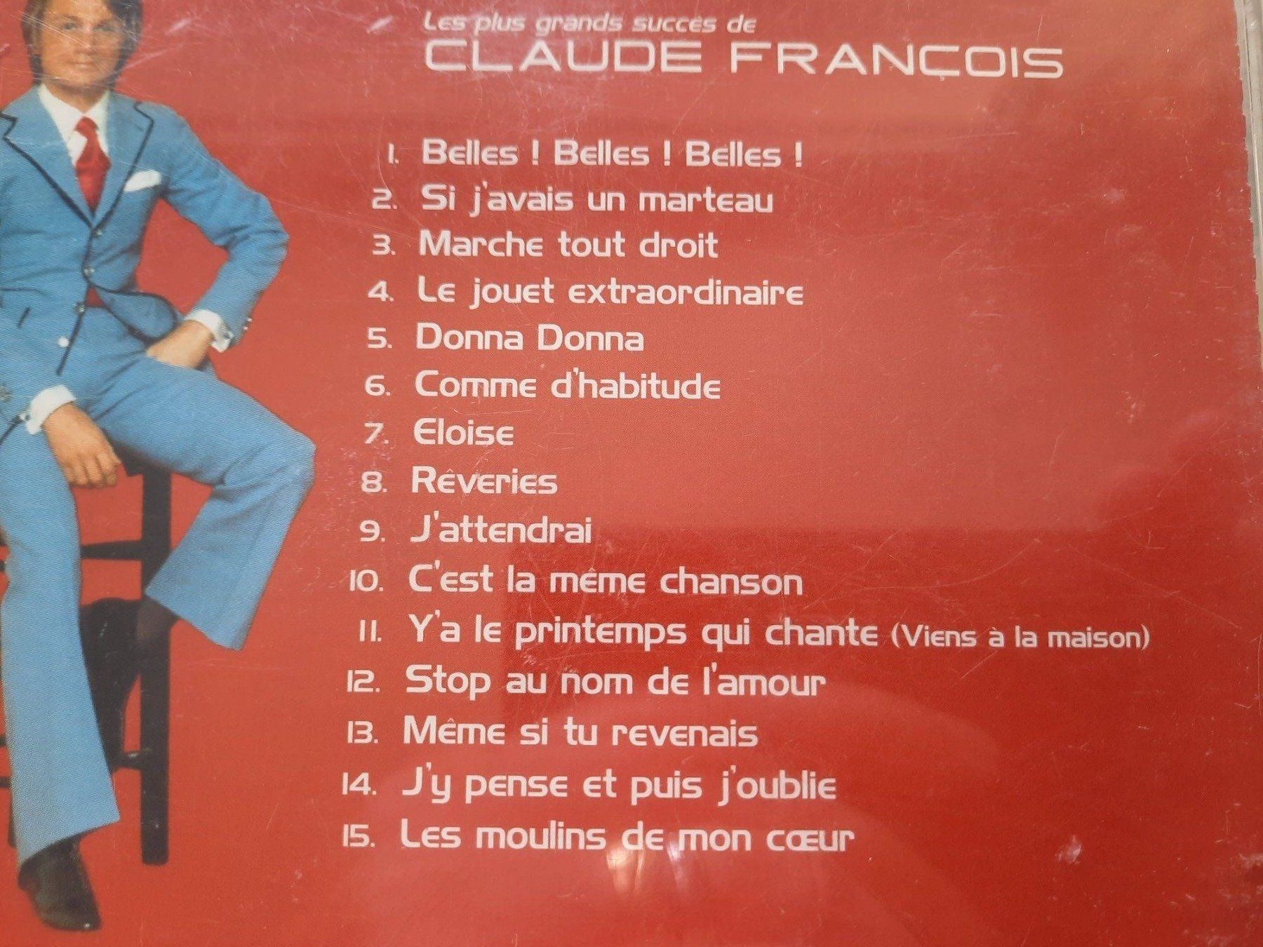 CDs: Cd Les plus grands succès de Claude François  – Gebraucht aus Pully von bro_n52j 2