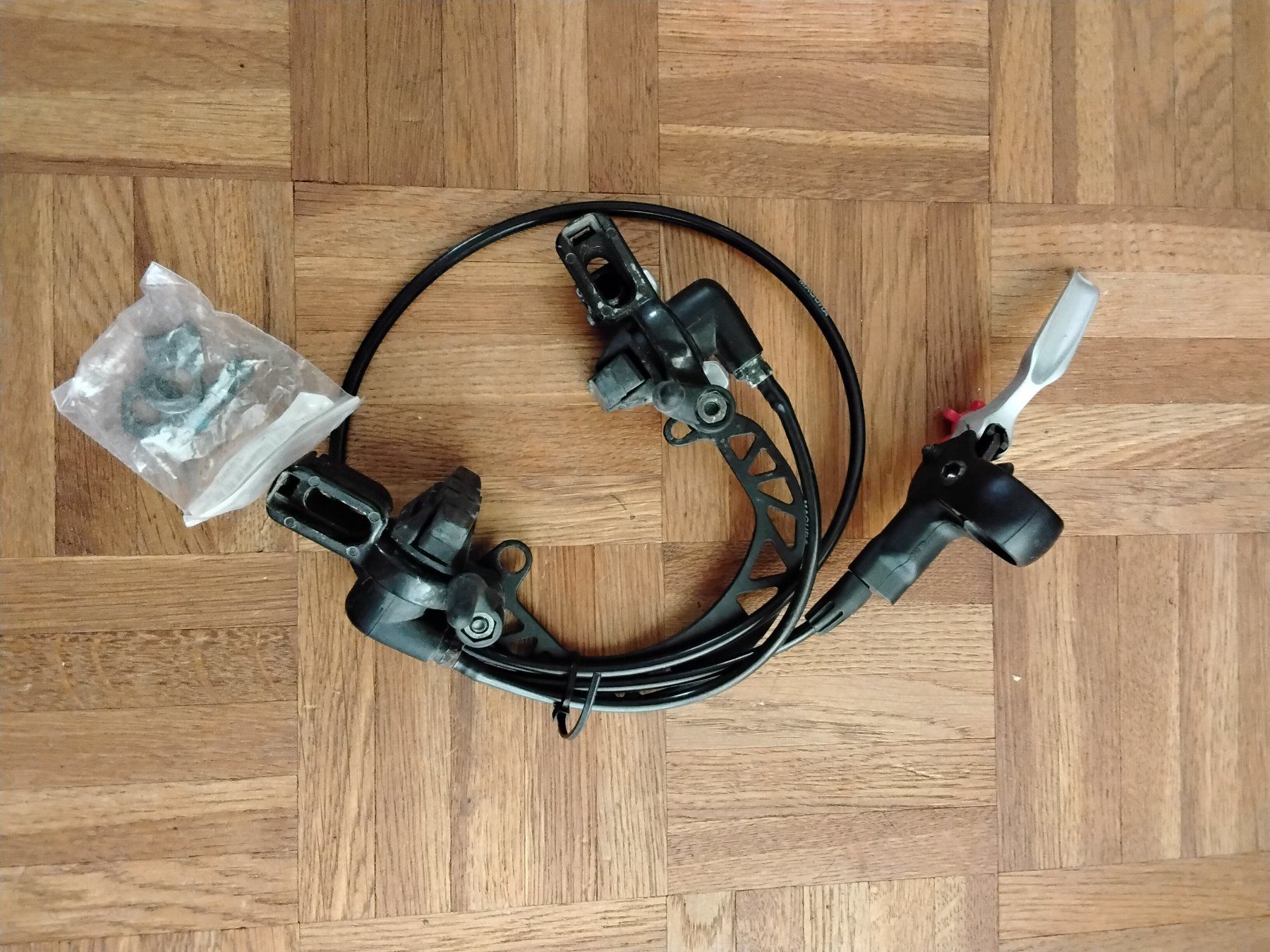 Magura Ersatzteile: Magura HS33 VR Bremse silber/schwarz – Gebraucht aus Lohn-Ammannsegg von analogis 1