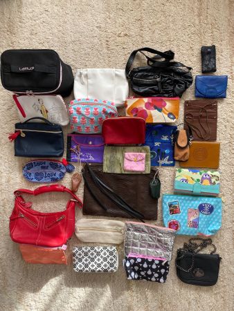 Handtaschen, Etuis, Necessaires, Geldbörsen aller Art