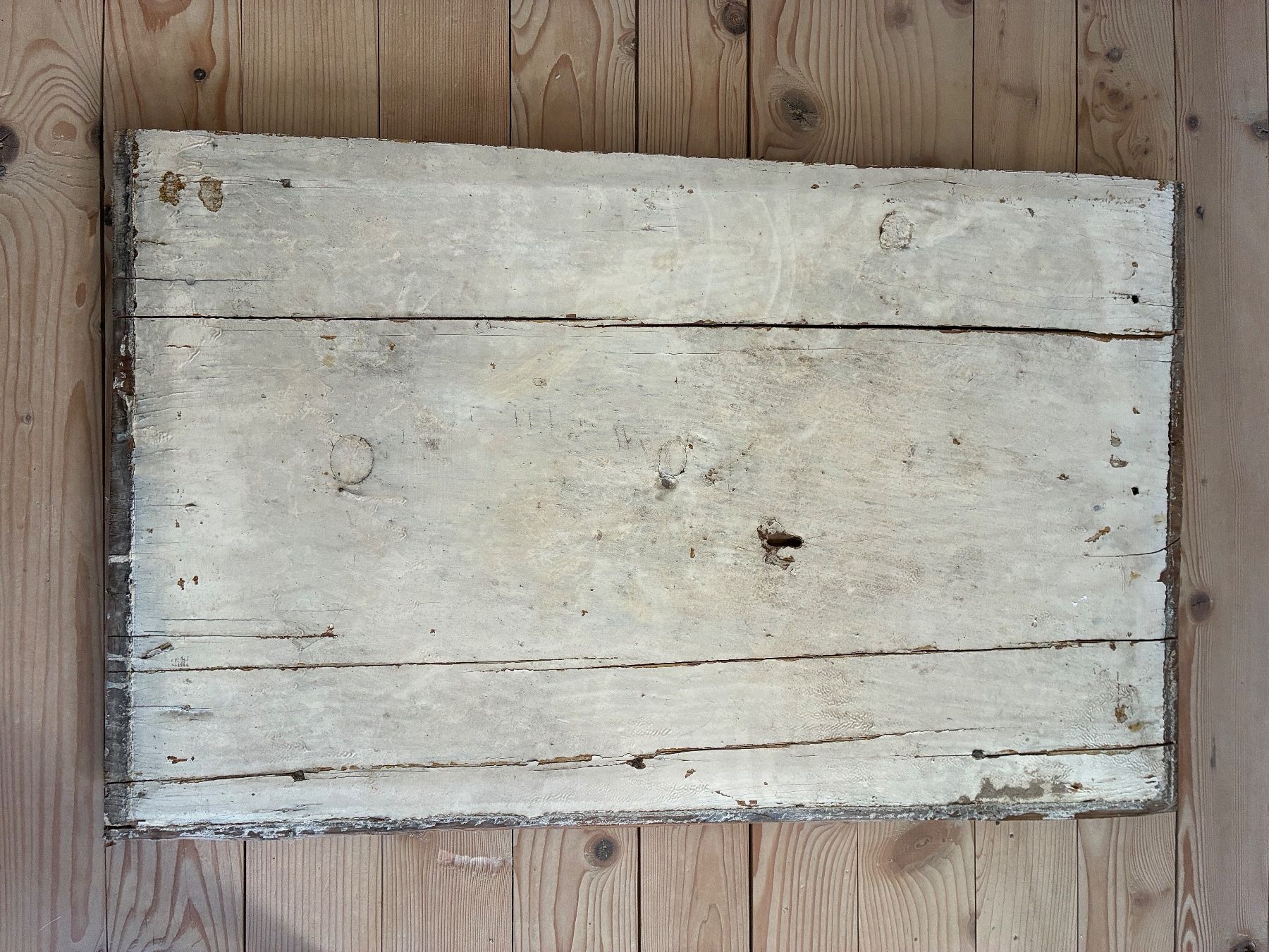 Holzartikel: Altes Holzbrett / Tafel / Türchen oder ähnlich – Gebraucht aus Steffisburg von Reitschel5 7