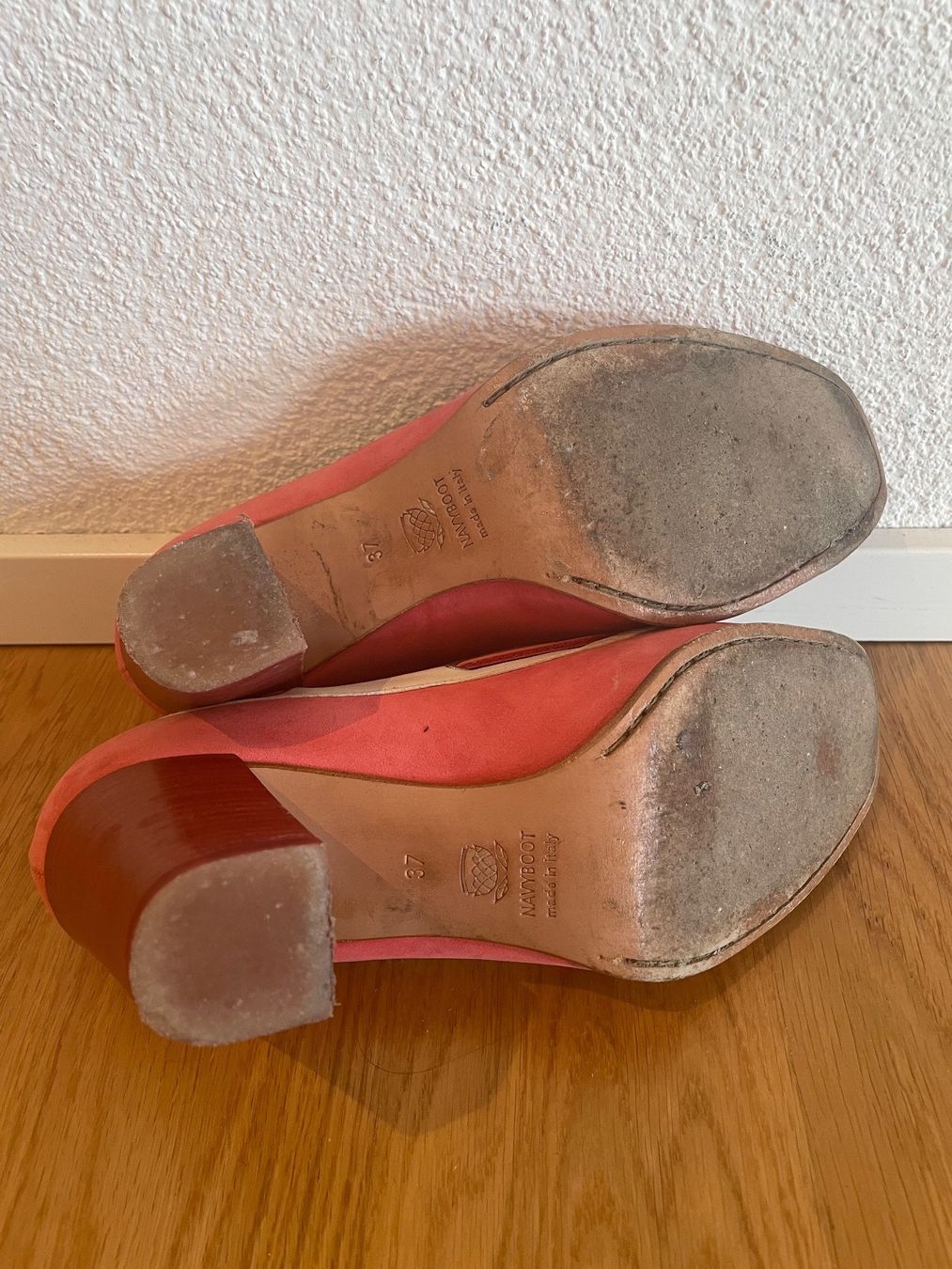 Navyboot Scarpe da donna: Navyboot Leder Pumps 37 Pink – Usato da uster venduto da 2017c 4