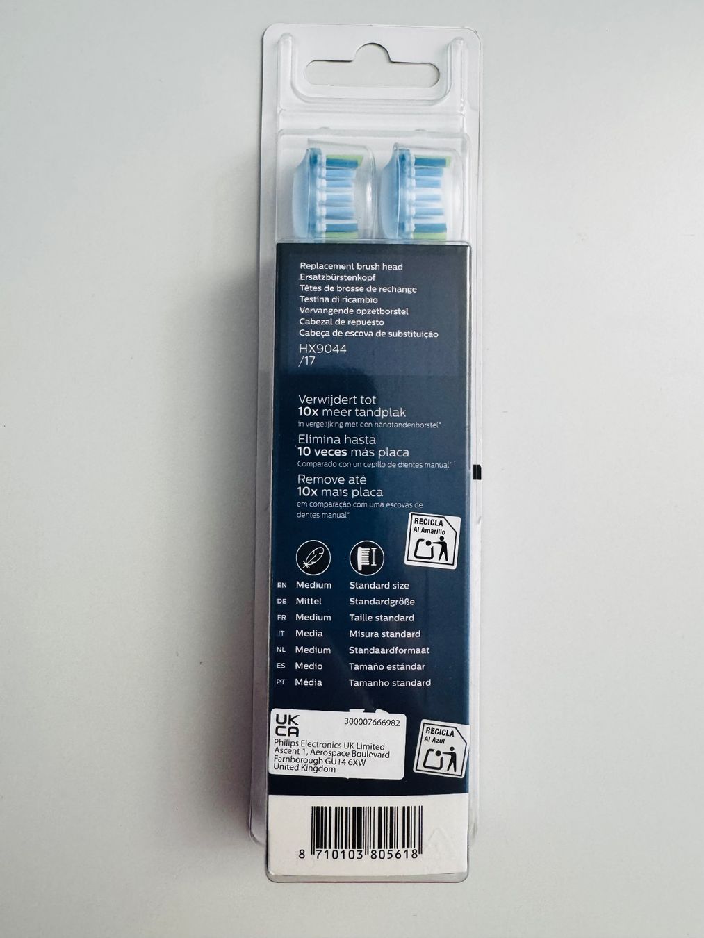 Philips Sonicare Burstenkopf Unterscheiden
