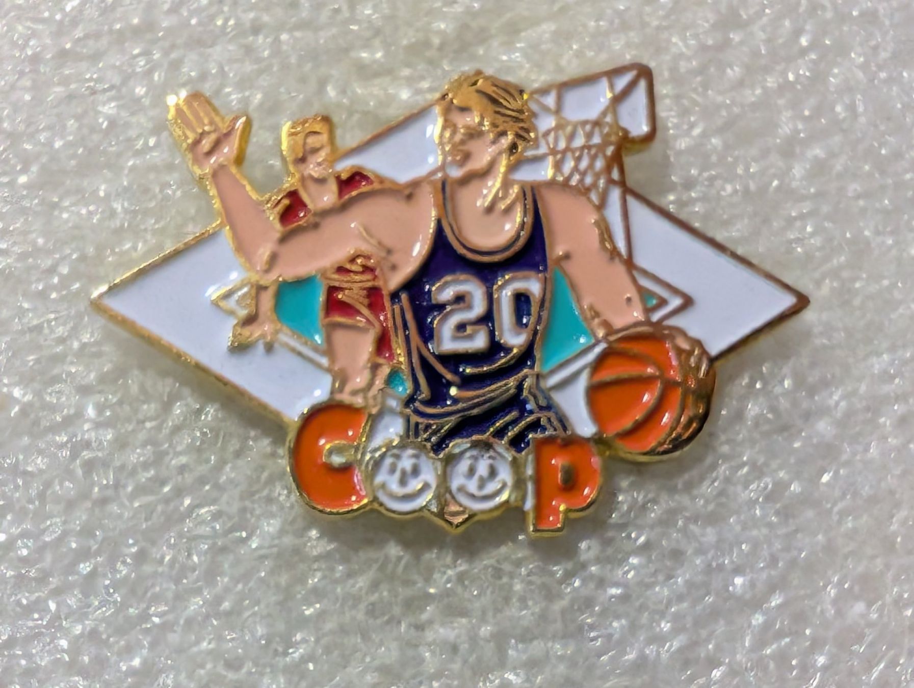 Placchette & Badge: Ansteckpin 54: Coop – Usato da Oppligen venduto da Pin-Fall-Shop