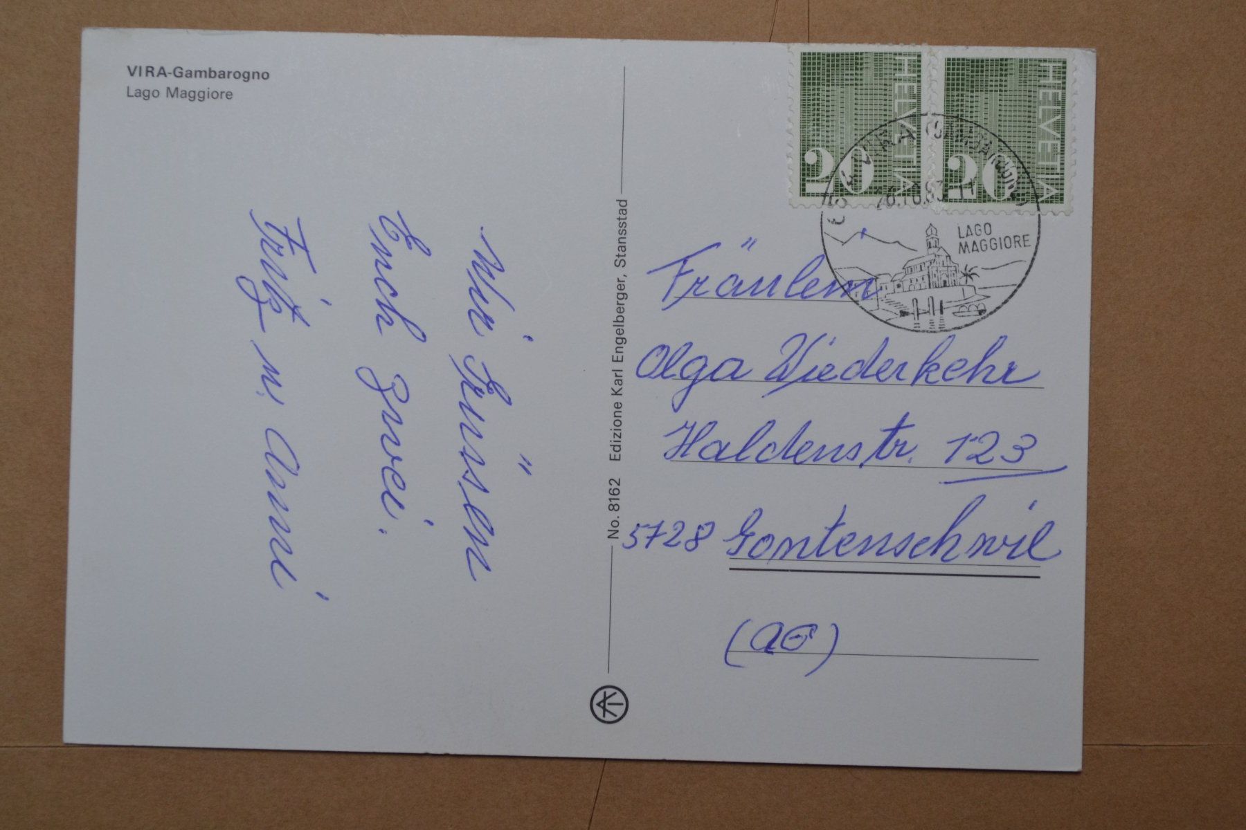 Cartoline postali: AK Vira TI – Usato da Beinwil am See venduto da kajak55 1