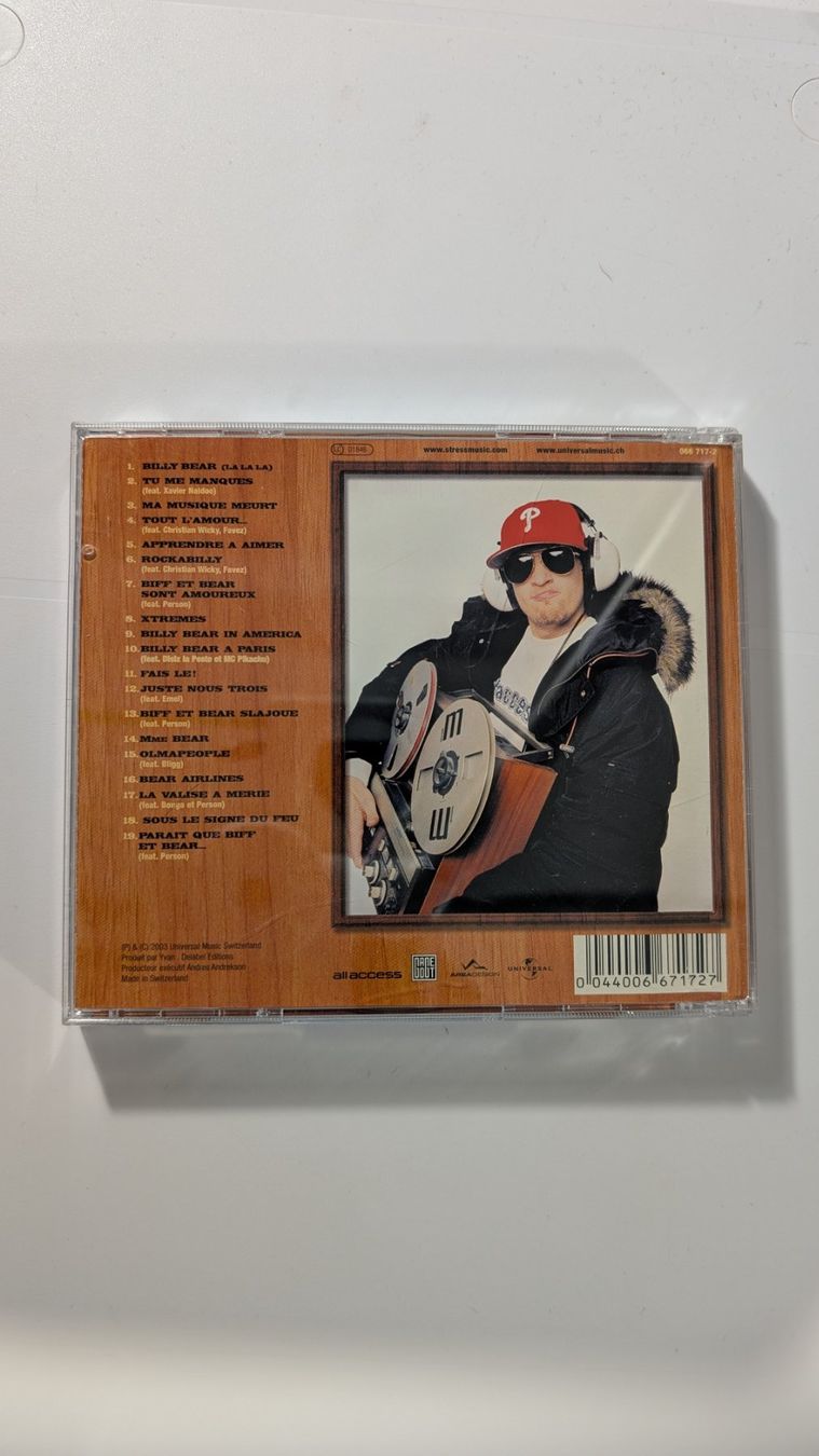CDs: Stress - Billy Bear – Neu (gemäss Beschreibung) aus Baar von Arthur_Fooksayk 1