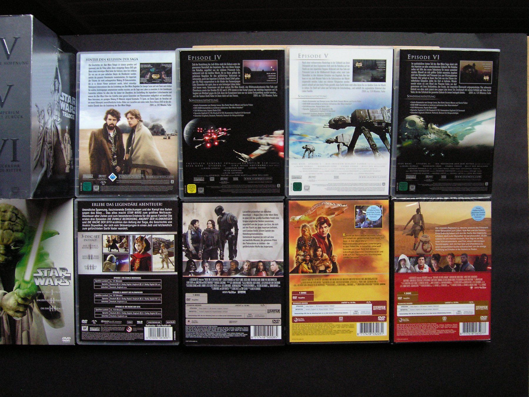 Alle DVDs: STAR WARS  DVD COLLECTION – Gebraucht aus Zuzwil SG von vette13 1