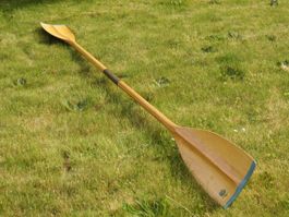 Kajak Faltboot Paddel Holz Vintage DDR Drespo Top Zustand