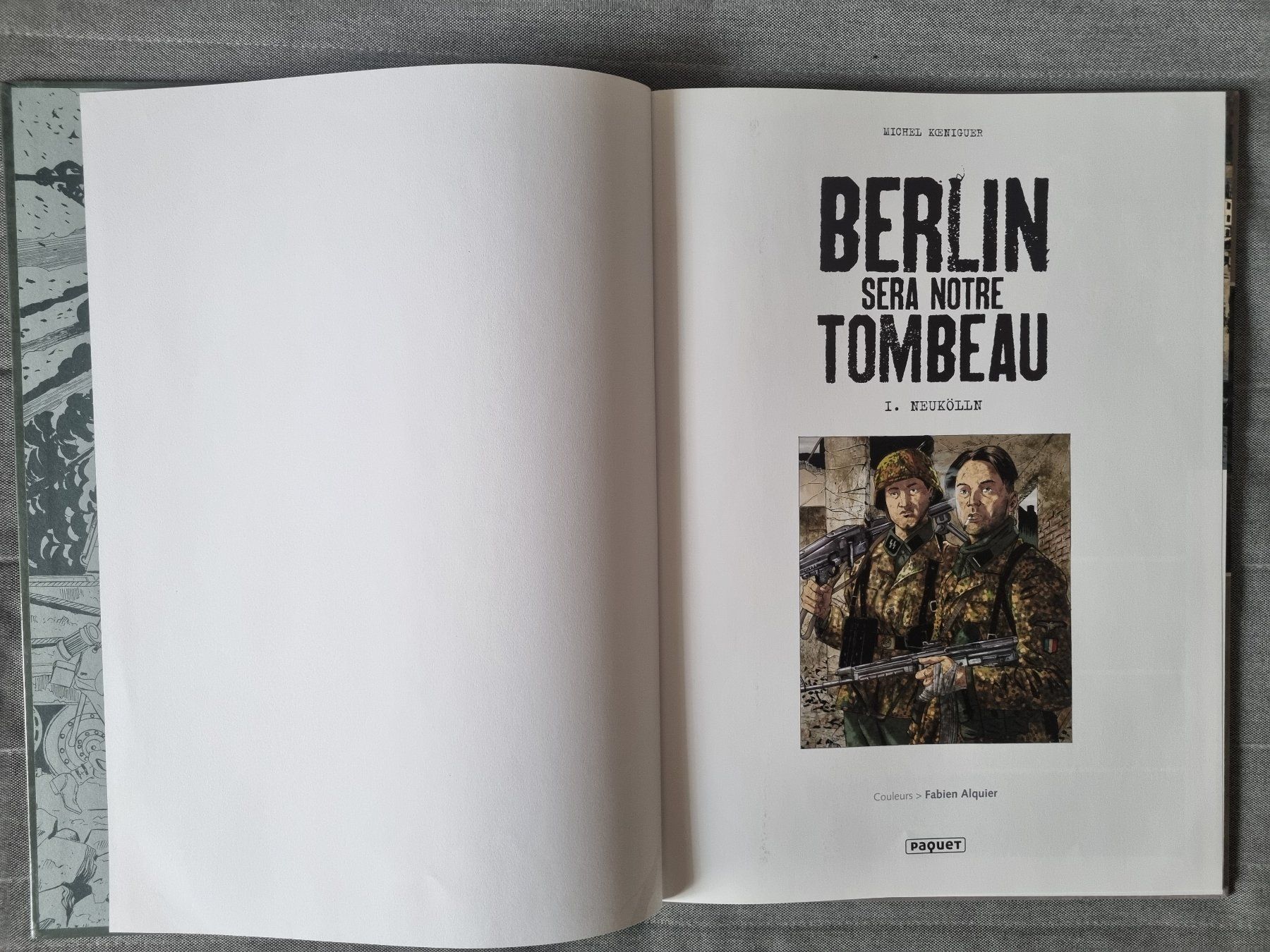 Fumetti: Berlin sera notre tombeau Tome 1 en E.O. – Usato da Carouge GE venduto da serginho22 2