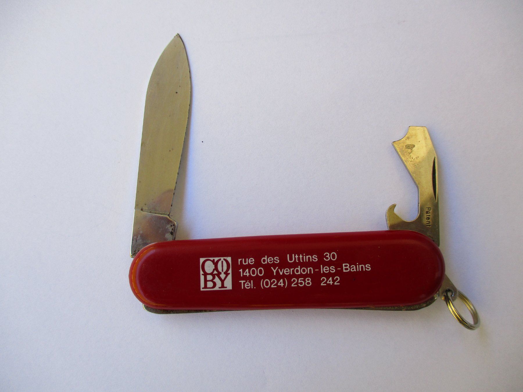 Wenger Coltelli tascabile: Couteau suisse Wenger COBY - Yverdon – Usato da La Sarraz venduto da vic_v6kz