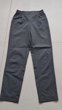 Pimkie Business-Hose, Grau Gestreift, Gr. XS, Top Zustand