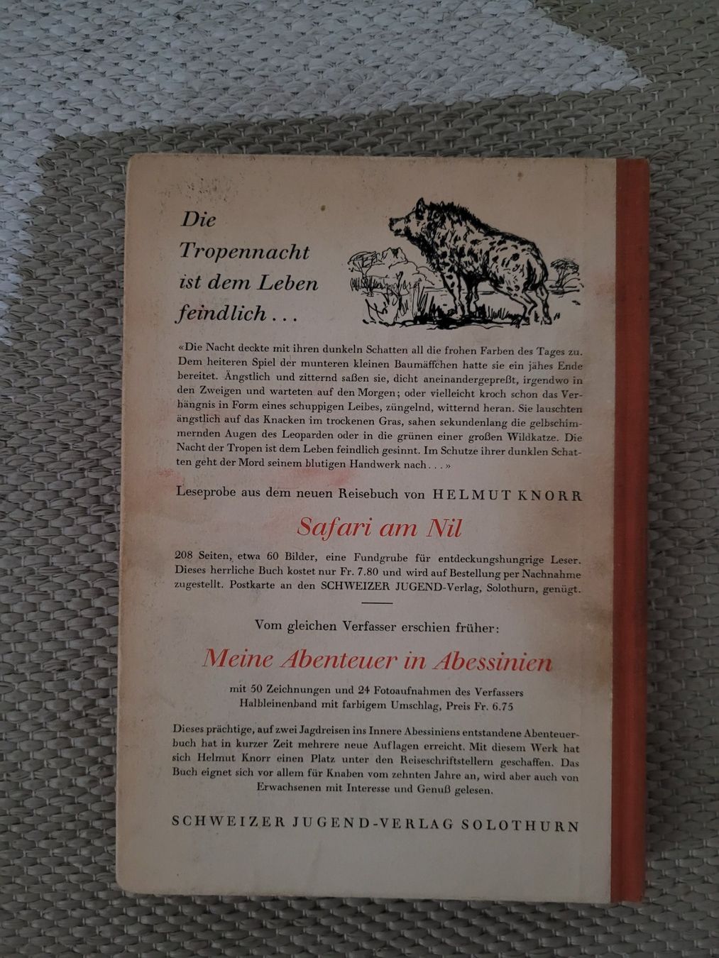 Bücher: Durch Steppe und Urwald – Gebraucht aus Perlen von Safari_23 1