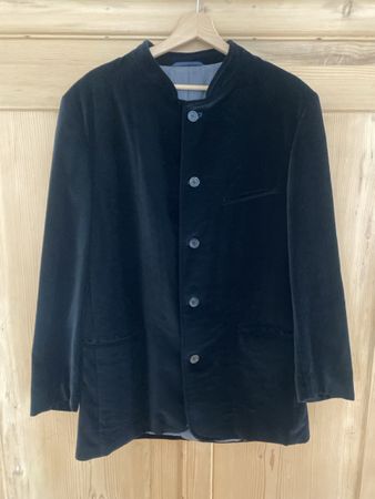 Herren Samt Jacke von Stones Gr. 52 - Top Zustand!