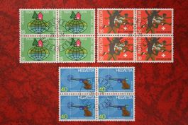 1994: 548-550 4er-Block ET. mit Gummi