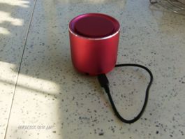 Tragbarer Mini Bluetooth Lautsprecher Pink Musikbox Sound...