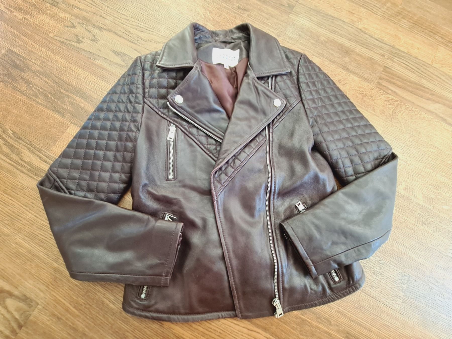Claudie Pierlot Giacche: CLAUDIE PIERLOT leather jacket – Usato da Zürich venduto da monadiederich