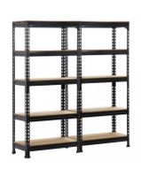 2x Lagerregal Werkstattregal 150x70x30cm