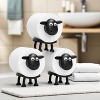 WC-KLOPAPIERDEKO KULT-SCHAF SHEEP - FERNSEH-SCHAF KULTSTATUS