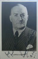 Leopold von Ledebur (1876-1955) Schauspieler - Autogramm