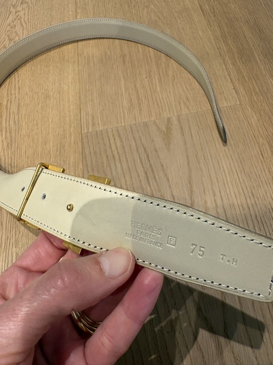 Hermès Cinture: Hermes H belt size 75 – Usato da St. Gallen venduto da ott_f827 3