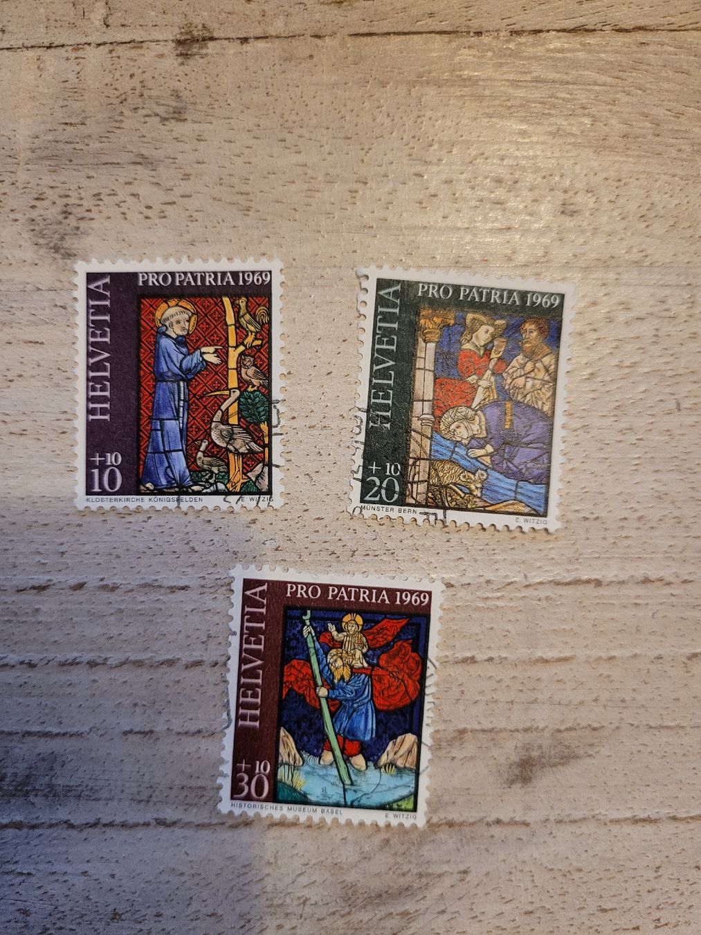 Alle Briefmarken: Pro Patria 1969 – Gebraucht aus Inwil von Flower2325