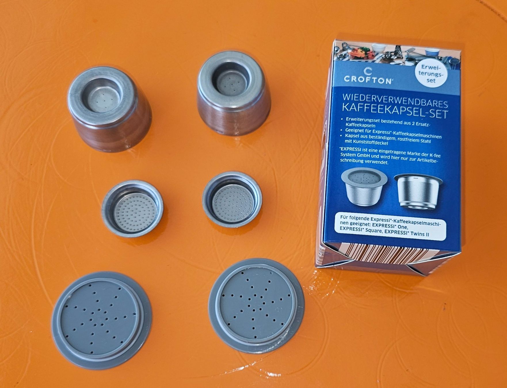 Kaffeemaschinen & Espressomaschinen: ✅Wiederverwendbares Kaffeekapsel Set  📌 – Neu und originalverpackt aus Kreuzlingen von UAE