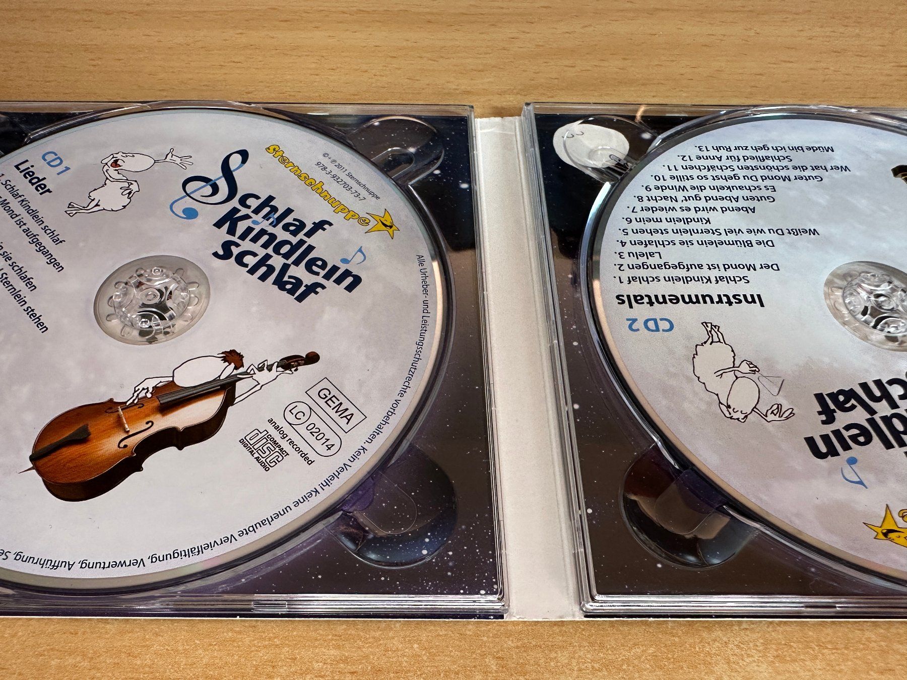 CD: Margit Sarholz Werner Meier Schlaf Kindlein schlaf - 2 CD – Usato da Rikon im Tösstal venduto da Alpenmutz 2