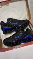 Nike Shox TL, Noir/Bleu, Taille 38.5 - Neuve!