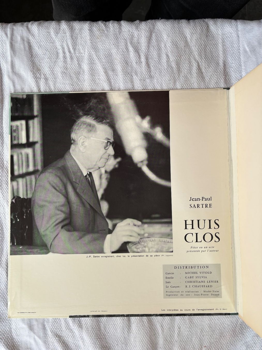 Dischi in vinile: Jean-Paul Sartre: Huis Clos – Usato da Stans venduto da Abukadnezar 1