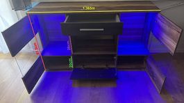Sideboard mit LED-Beleuchtung