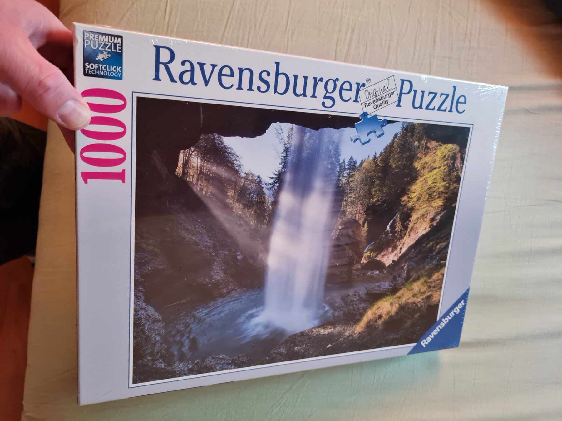 Ravensburger Puzzle: Neues Puzzle "Wasserfall Berglistüber" – Nuovo e nell'imballaggio originale da Ochlenberg venduto da Crashdown 2