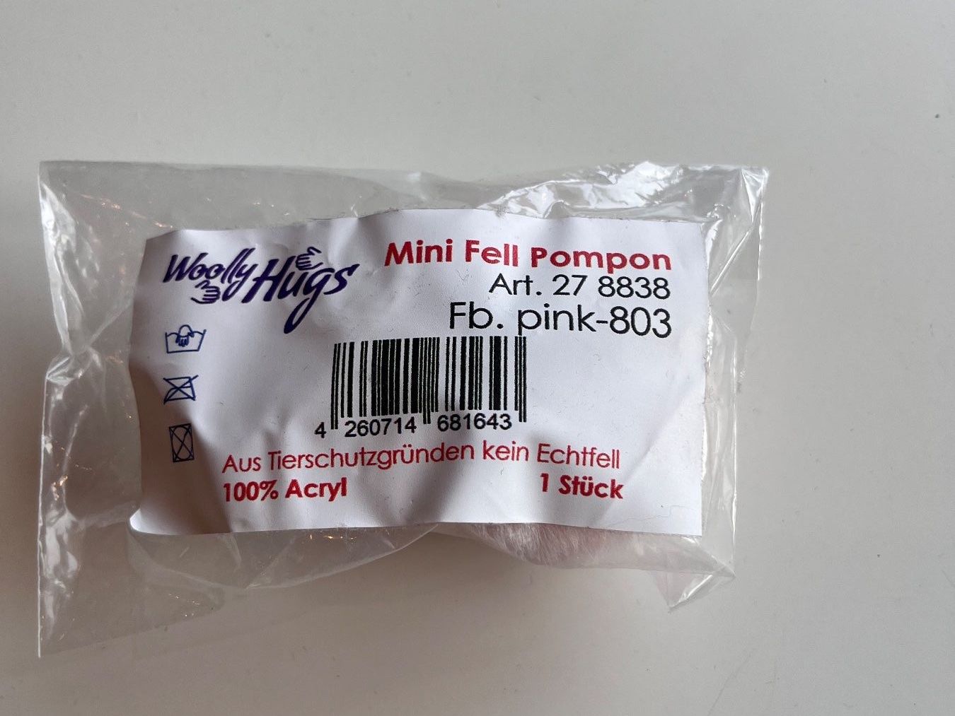 Laine: 1 Pompon Wooly Hugs Klein – Neuf avec emballage d'origine à Büsserach par bor_s88m