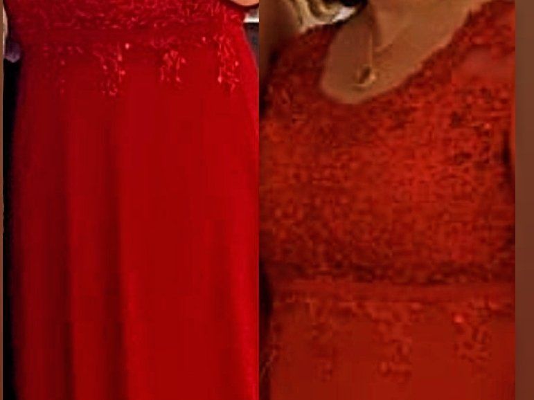 Vestiti: Rotes Abendkleid lang – Usato da Worben venduto da Marcodos 8