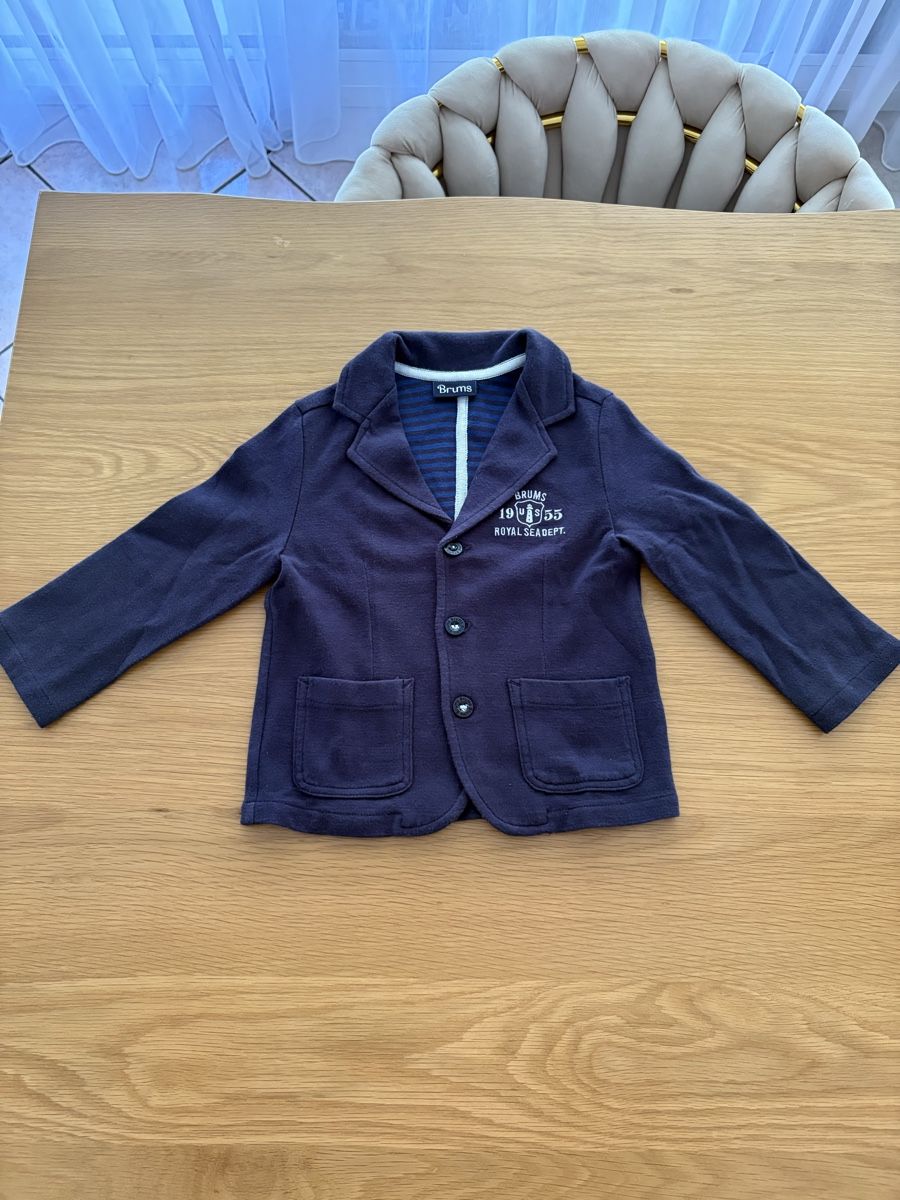 Giacche & Cappotti: Giacca Brums blu con toppe taglia 86 – Usato da S. Antonino venduto da LIKA91 2