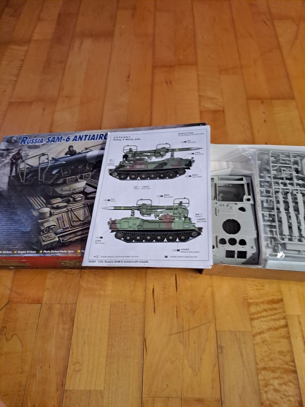 Kit di modellismo & Modellini statici: Modellbausatz Rakete SAM-6 1/35 – Nuovo e nell'imballaggio originale da Balterswil venduto da oal_r7cp 2