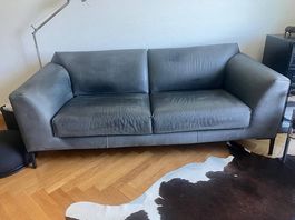 Pode Designersofa Fold Anilinleder 2.5 Sitzer / 8003 Zürich