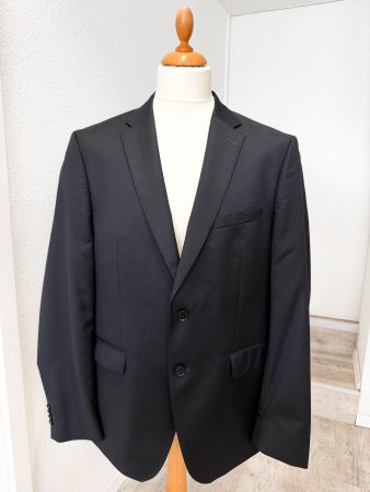 Navyboot Sakko Gr. 54 / L – Angelico Super 130 - Schurwolle