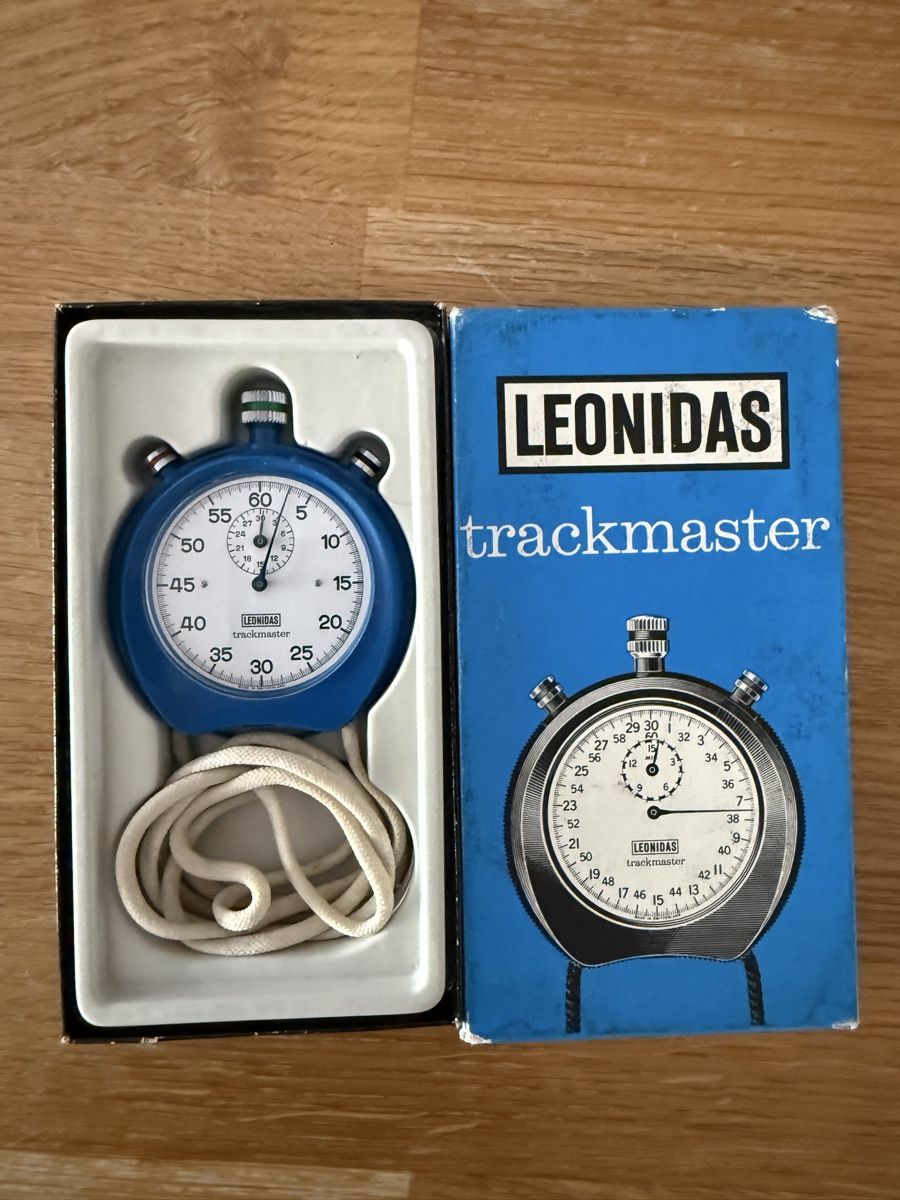 Leonidas Uhren: Leonidas Trackmaster Stoppuhr Alte Uhr – Gebraucht aus Goldach von Messerguru 4