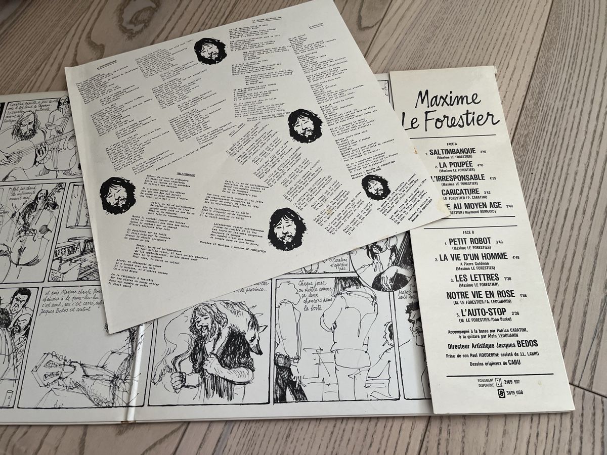 Dischi in vinile: Maxime Le Forestier LP von 1975 – Usato da Romanshorn venduto da Apfelschuss 1