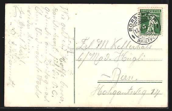 Cartoline postali: Rorschach, Kinderheim an der Bahntrasse – Usato da Berlin venduto da bartko-reher 1